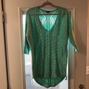 Express Sweater High Low Tunic Size M